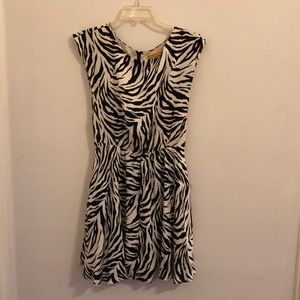 Zebra Print Dress